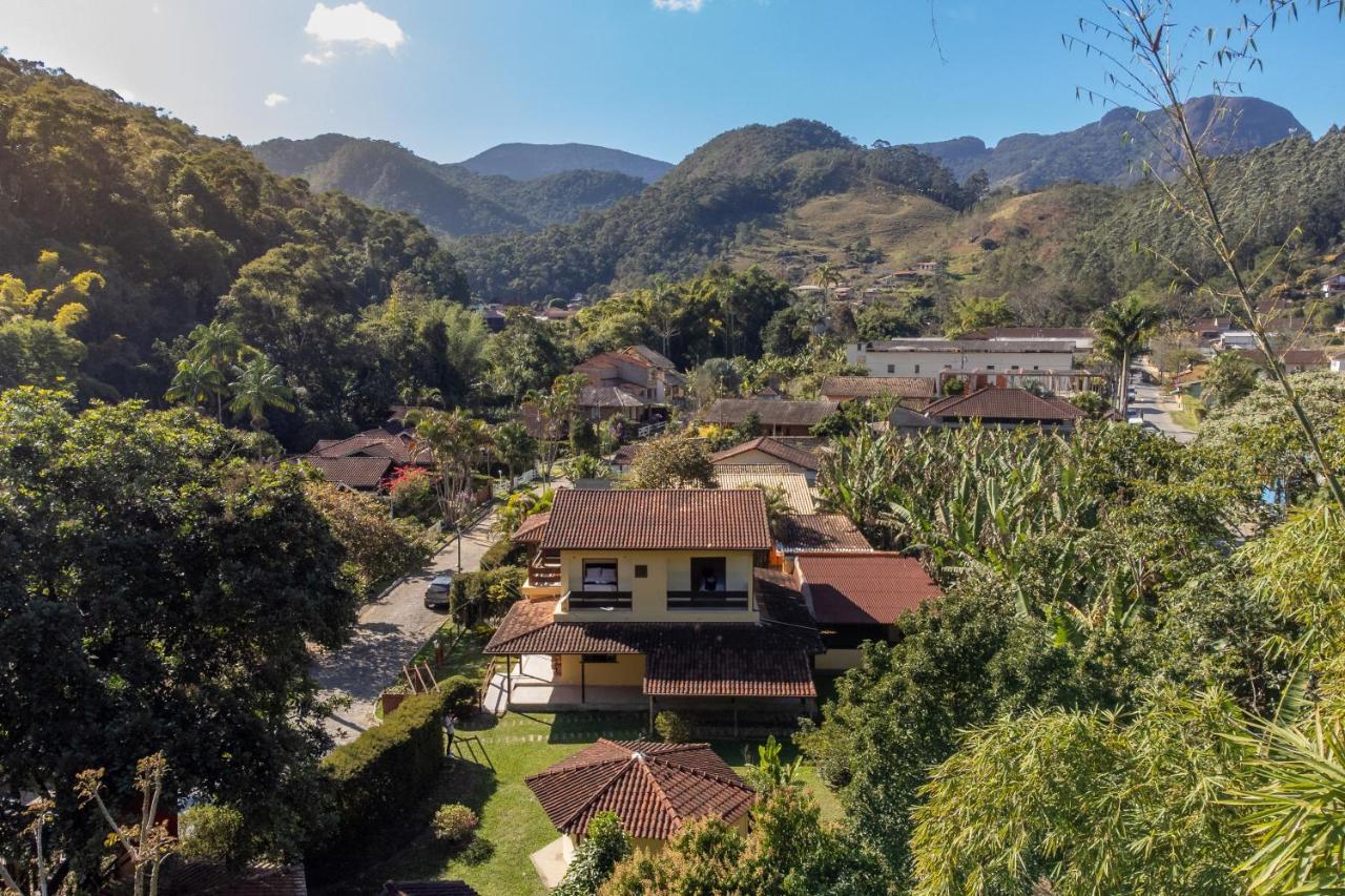 Casa Di Maria 4 Quartos A 500M Centro - Sauna, Piscina, Fogao A Lenha, Churrasqueira - Acesso Privativo Ao Ao Rio - Ideal Para Familias Нова-Фрибурго Екстериор снимка
