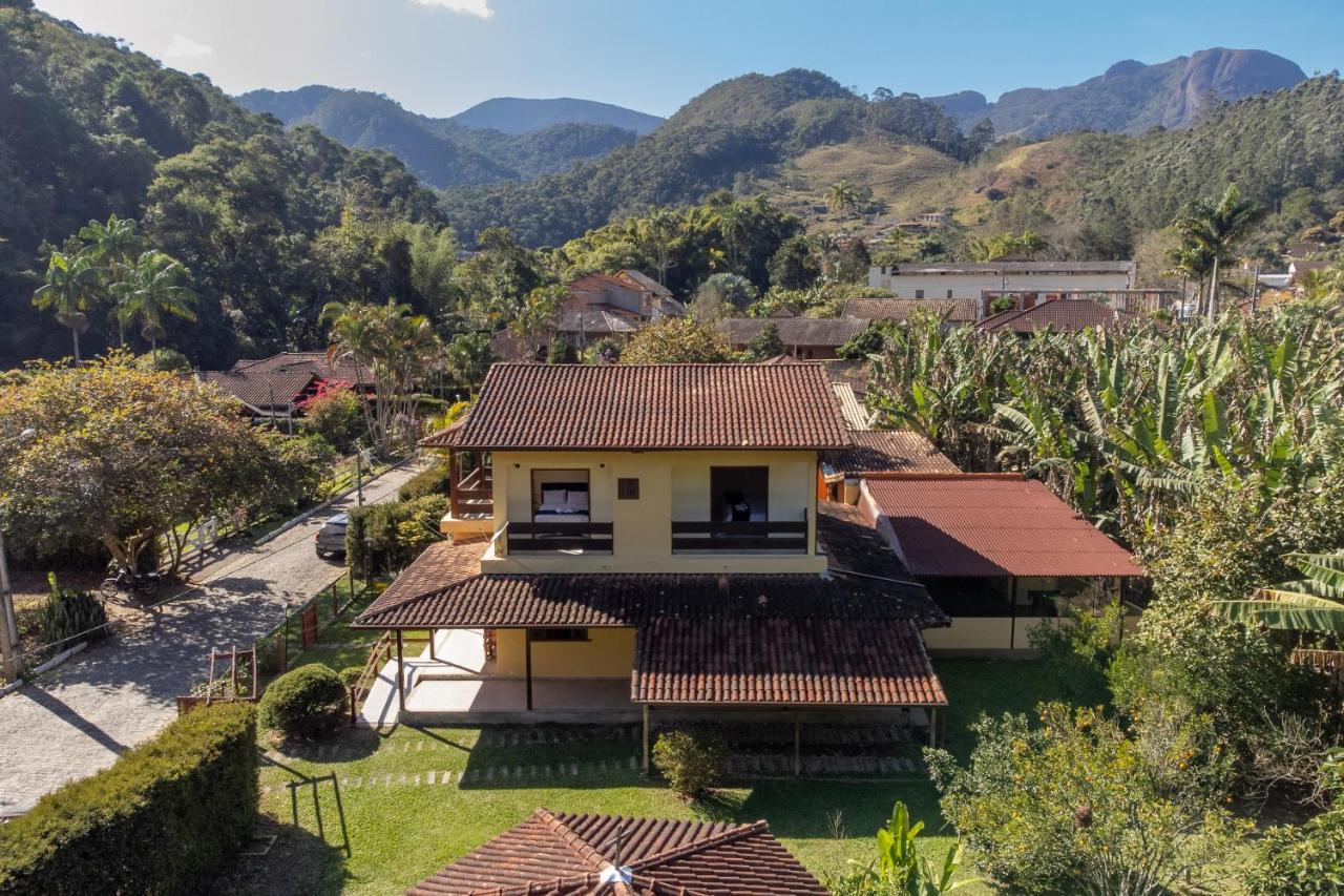 Casa Di Maria 4 Quartos A 500M Centro - Sauna, Piscina, Fogao A Lenha, Churrasqueira - Acesso Privativo Ao Ao Rio - Ideal Para Familias Нова-Фрибурго Екстериор снимка