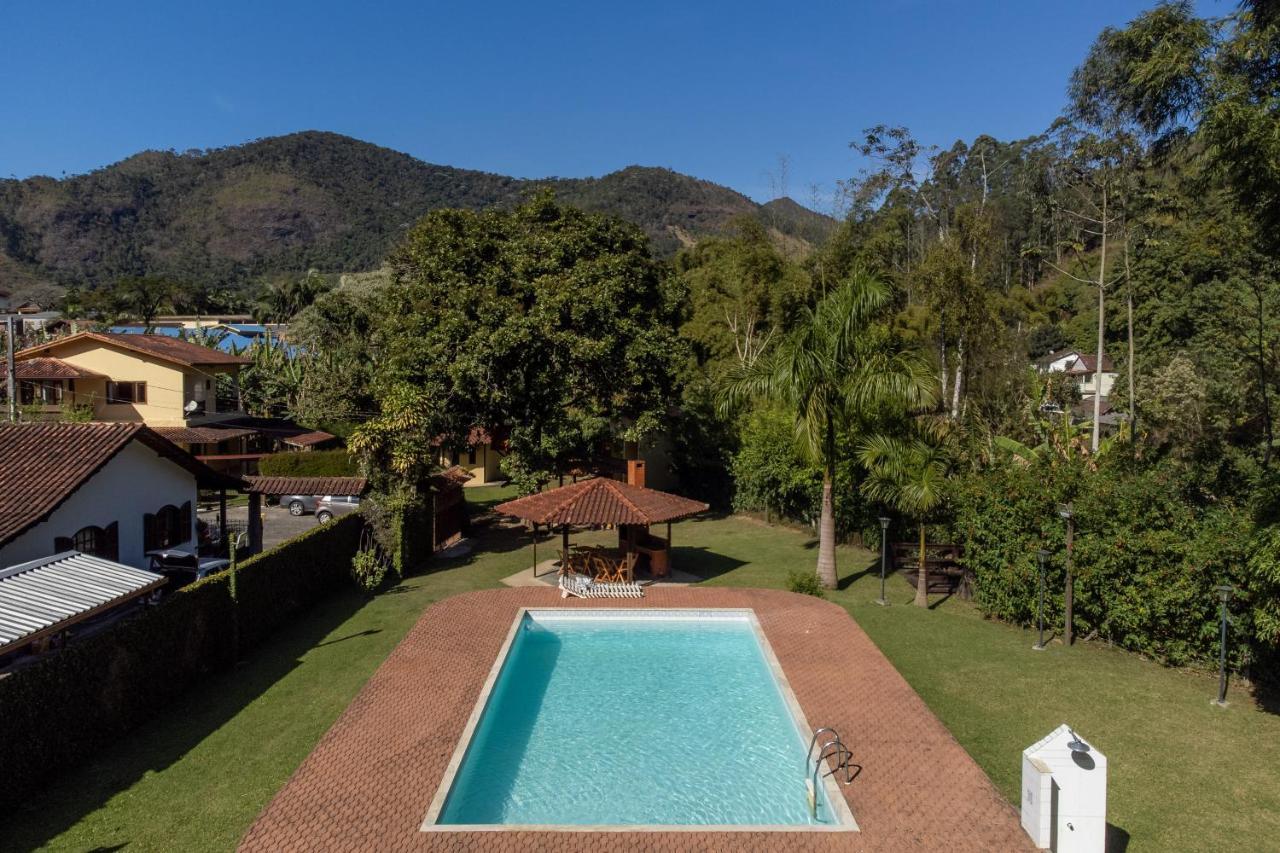Casa Di Maria 4 Quartos A 500M Centro - Sauna, Piscina, Fogao A Lenha, Churrasqueira - Acesso Privativo Ao Ao Rio - Ideal Para Familias Нова-Фрибурго Екстериор снимка