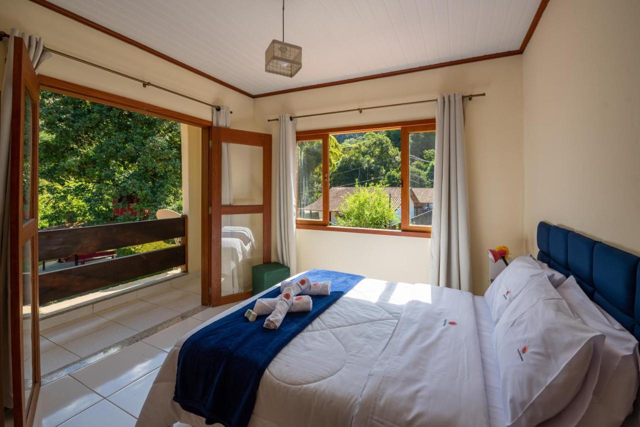 Casa Di Maria 4 Quartos A 500M Centro - Sauna, Piscina, Fogao A Lenha, Churrasqueira - Acesso Privativo Ao Ao Rio - Ideal Para Familias Нова-Фрибурго Екстериор снимка